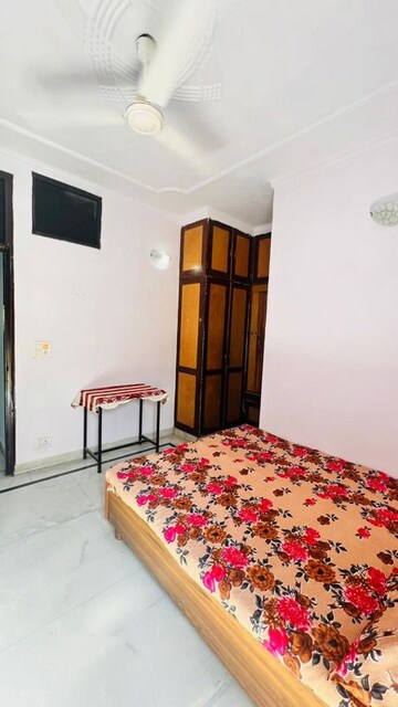 Bedroom in 2 BHK Builder Floor at Lajpat Nagar – for Rent