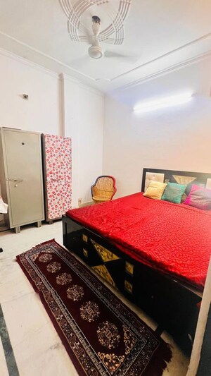 Bedroom in 2 BHK Builder Floor at Lajpat Nagar – for Rent