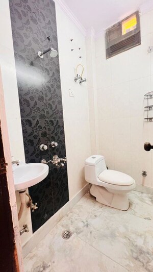 Bathroom in 2 BHK Builder Floor at Lajpat Nagar – for Rent