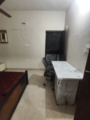 Master Bedroom in 1.5 BHK Builder Floor at RWA Apartments Sector 19, Sector 19 – for Rent