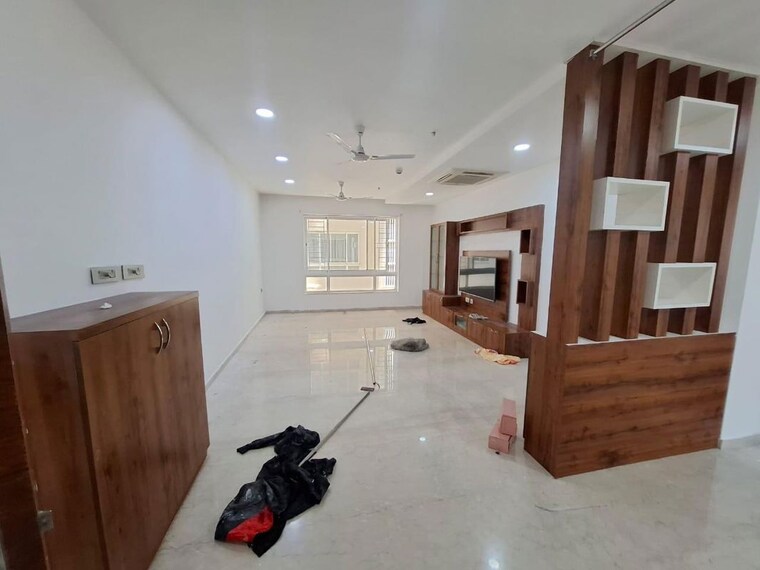 Living Room, my-home-bhooja 3 Bedroom 3430 Sq.Ft. Apartment In Hi Tech City Hyderabad 10067959