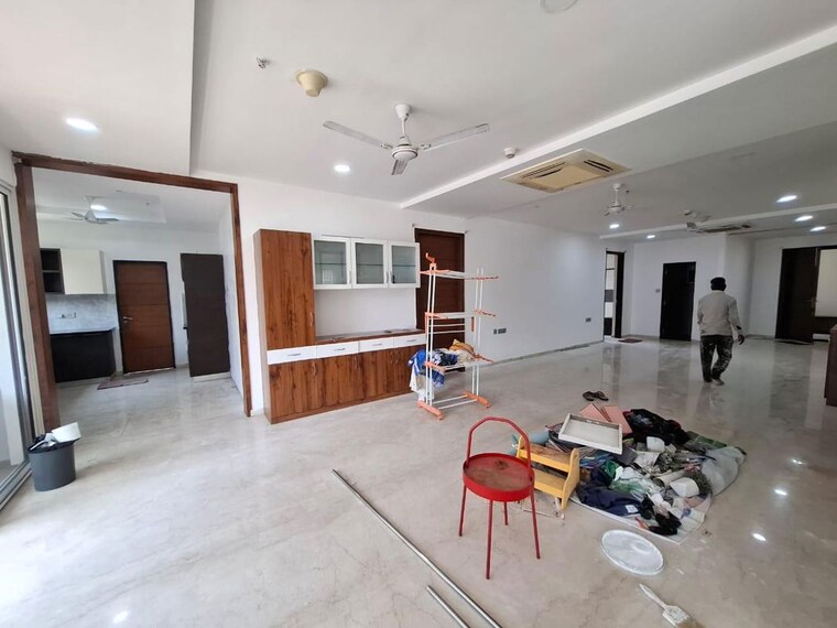 Living Room, my-home-bhooja 3 Bedroom 3430 Sq.Ft. Apartment In Hi Tech City Hyderabad 10067959