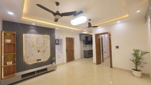 Living Room in 3 BHK Builder Floor at Puri Kohinoor, Sector 89 – for Sale