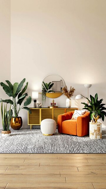 Living Room in 2 BHK Apartment at Airport Apartments, Sector 47 – for Sale