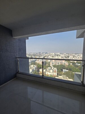 Balcony in 2 BHK Apartment at Bhaktamar Residency, Wadgaon Sheri – for Rent