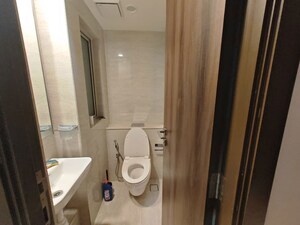 Bathroom in 1 BHK Apartment at Hiranandani Regent Hill, Powai – for Rent