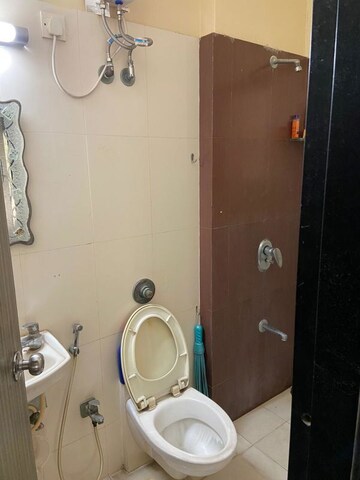 Bathroom in 2 BHK Apartment at Geetanjali CHSL, Bandra East – for Rent