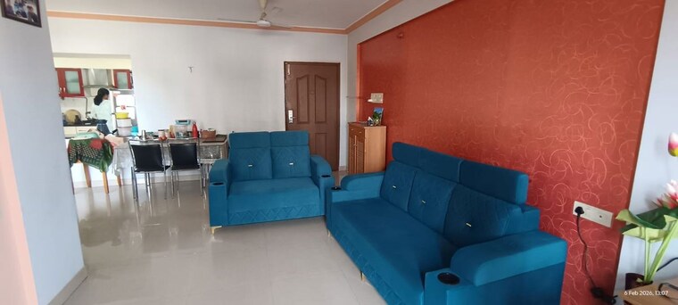 Living Room, bramha-suncity 2 Bedroom 1200 Sq.Ft. Apartment In Wadgaon Sheri Pune 10068041