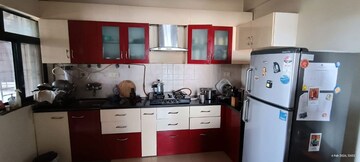 Kitchen in 2 BHK Apartment at Bramha Suncity, Wadgaon Sheri – for Rent