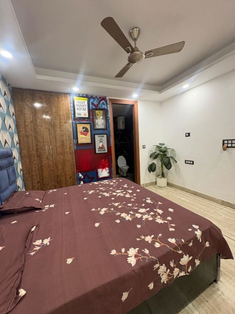 Bedroom, saket 3 Bedroom 1400 Sq.Ft. Apartment In Saket Delhi 10068075