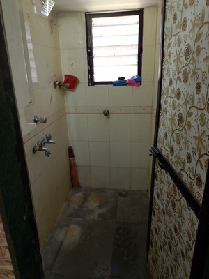 Bathroom in 1 BHK Apartment at Heramb Heights, Kalwa – for Rent