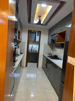 Kitchen in 3 BHK Apartment at Banjara Hills – for Rent