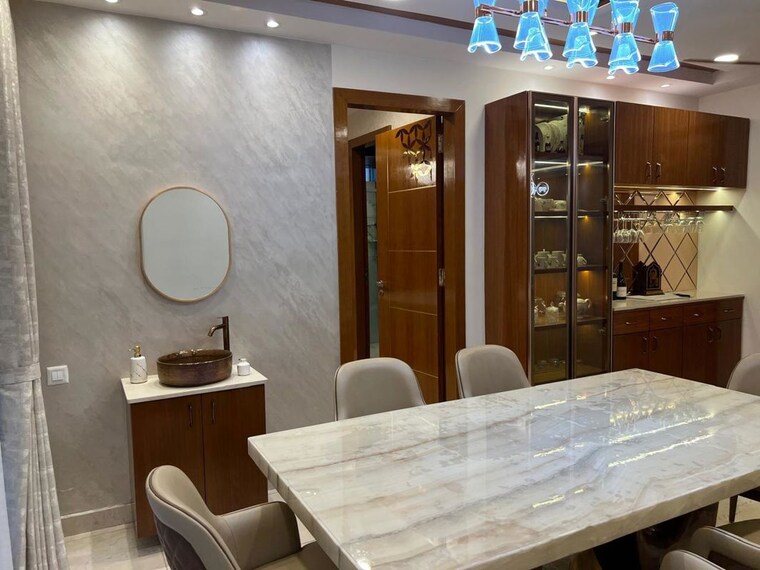 Dining area, banjara hills 3 Bedroom 2250 Sq.Ft. Apartment In Banjara Hills Hyderabad 10056541