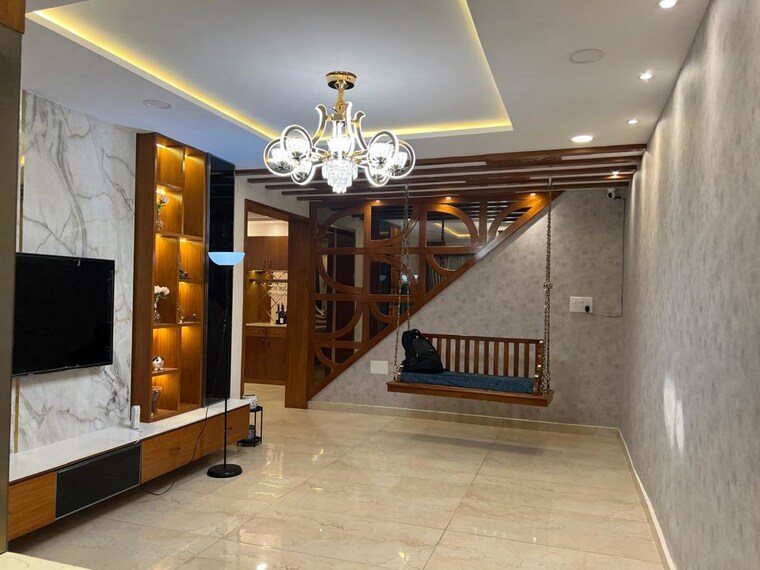 Living Room, banjara hills 3 Bedroom 2250 Sq.Ft. Apartment In Banjara Hills Hyderabad 10056541