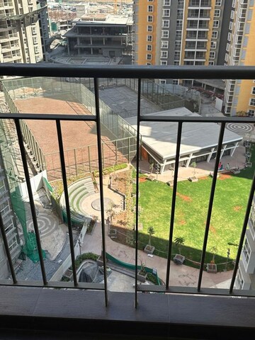 Balcony in 2 BHK Apartment at Pride Purple Park Titan, Hinjewadi – for Rent