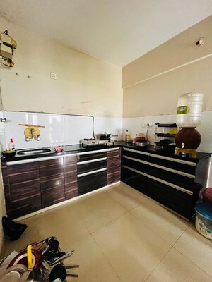 Kitchen in 2 BHK Apartment at Bramhacorp Water Bay, Kalyani Nagar – for Rent