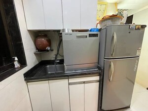 Kitchen in 2 BHK Apartment at Lalani Grandeur, Goregaon East – for Rent