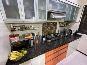 Kitchen in 2 BHK Apartment at Lalani Grandeur, Goregaon East – for Rent