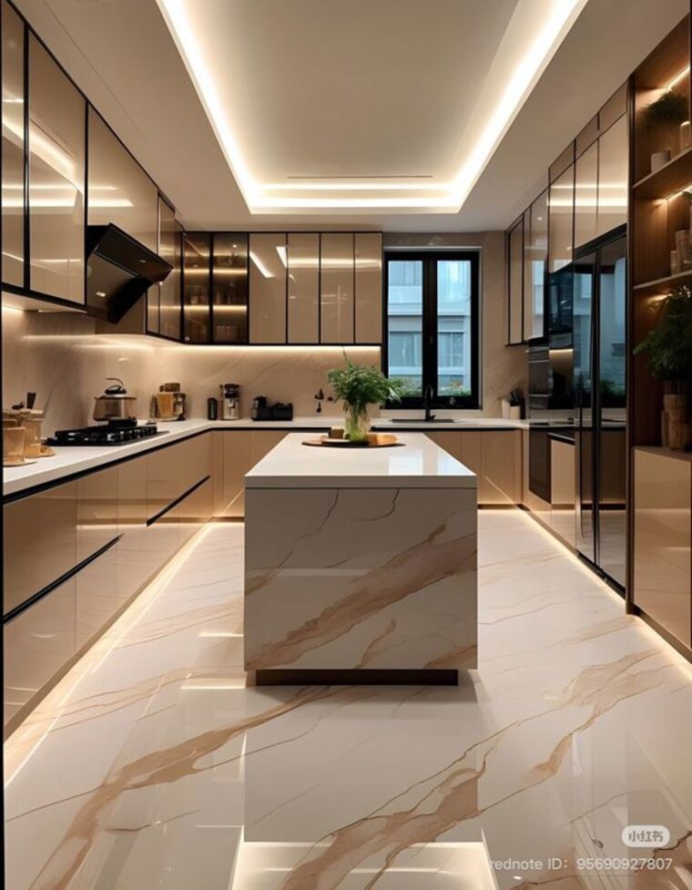 Kitchen, hebbal 3 Bedroom 960 Sq.Ft. Villa In Hebbal Bangalore 10068110