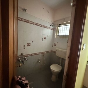 Bathroom in 3 BHK Apartment at Padmanabha Nagar – for Rent