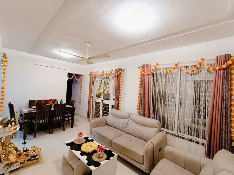 Living Room, gk-silverland-residency-phase-3 2 Bedroom 700 Sq.Ft. Apartment In Ravet Pune 10056467