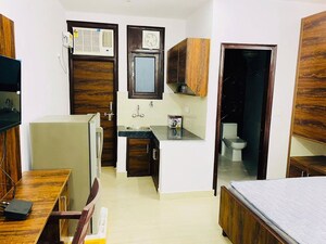 Master Bedroom in 1 RK Builder Floor at Dlf Cyber City, Sector 24 – for Rent