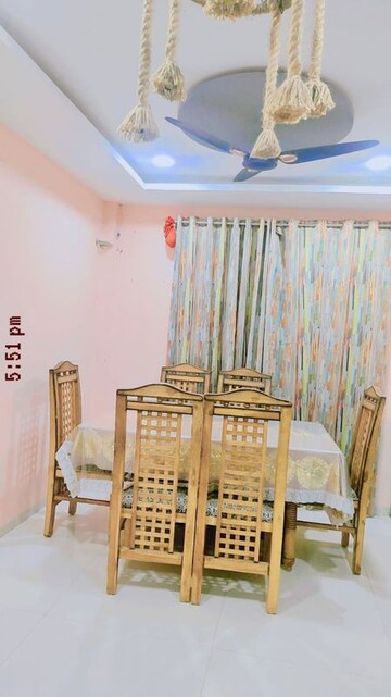 Dining area in 2.5 BHK Apartment at Mahaveer Nagar – for Rent