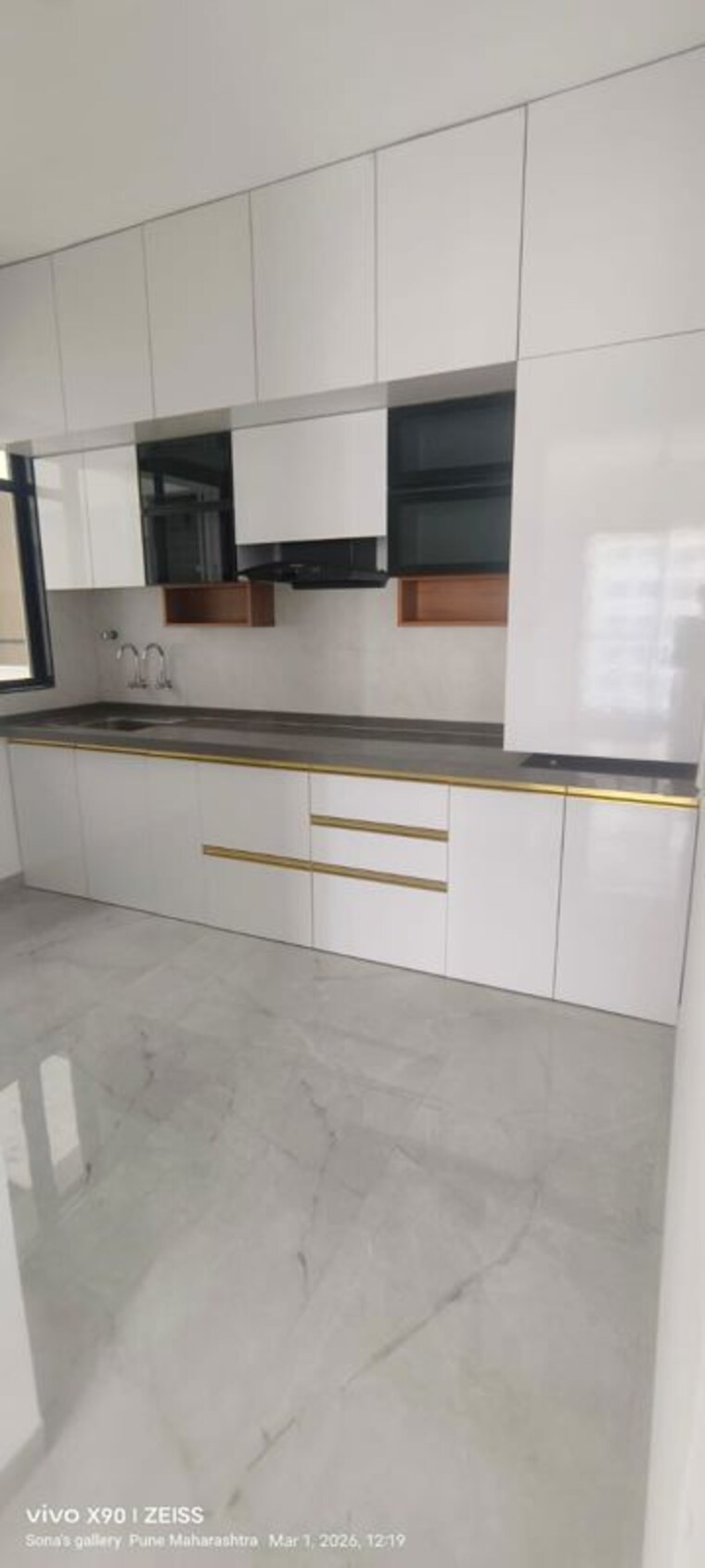 Kitchen, unique-youtopia 2 Bedroom 765 Sq.Ft. Apartment In Kharadi Pune 10068188