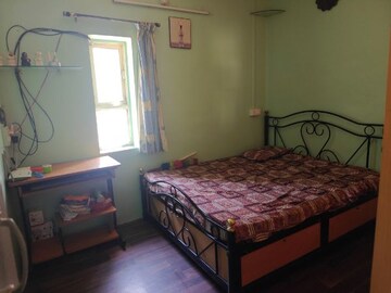 Bedroom in 1.5 BHK Apartment at Maharashtra CHS, Yerawada – for Rent