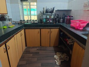 Kitchen in 1.5 BHK Apartment at Maharashtra CHS, Yerawada – for Rent