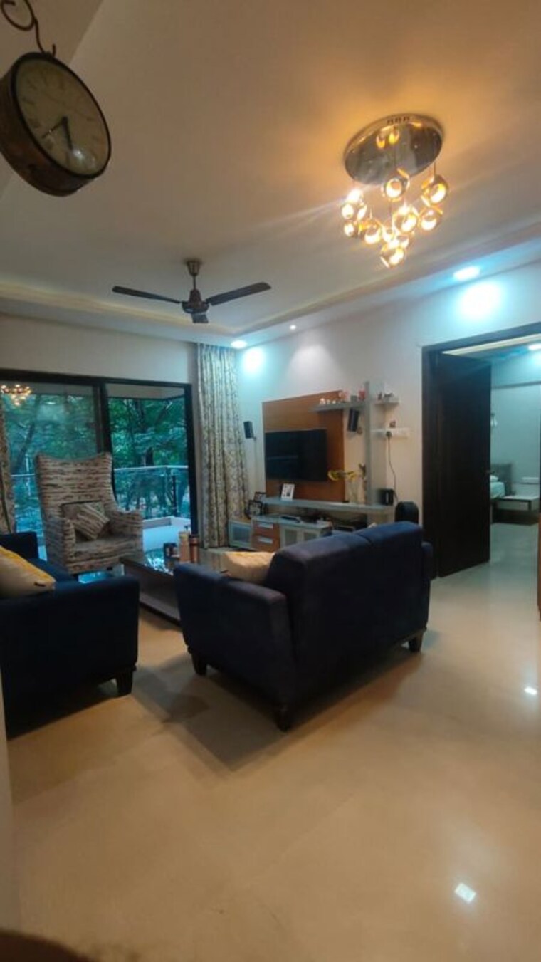 Living Room, clover-acropolis 2 Bedroom 1450 Sq.Ft. Apartment In Viman Nagar Pune 10068218
