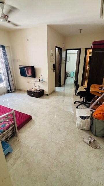 Living Room in 1 BHK Apartment at Lodha Amara Tower 44, Kolshet Road – for Rent