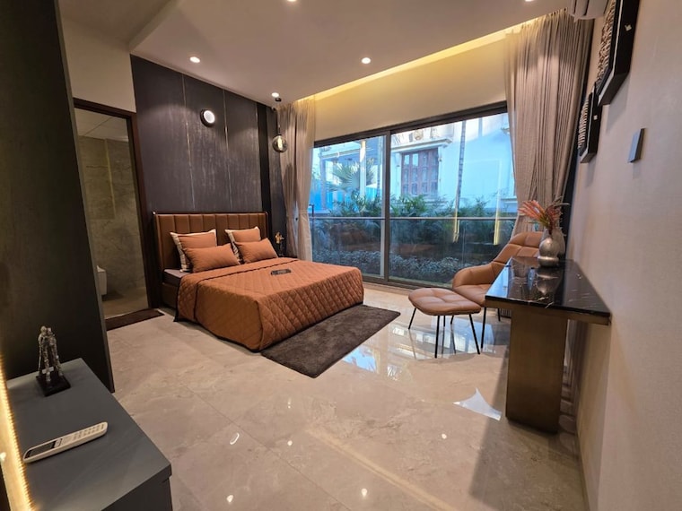 Living Room, jhamtani-ace-abundance 3 Bedroom 1810 Sq.Ft. Apartment In Mundhwa Pune 10068105