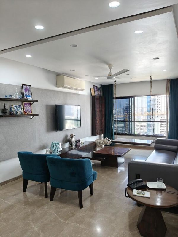 3 BHK + Servant Room,Study Room 1550 Sq.Ft. Apartment in Crescent Tower