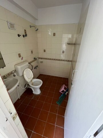 Bathroom in 3 BHK Apartment at Ramdevnagar – for Rent