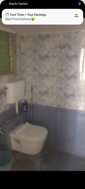 Bathroom in 1 BHK Apartment at Ritu Fame, Mira Road East – for Rent