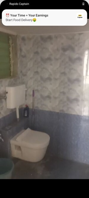 Bathroom in 1 BHK Apartment at Ritu Fame, Mira Road East – for Rent