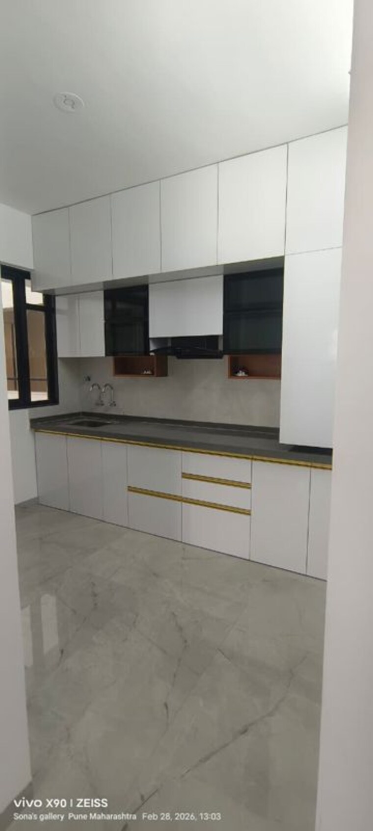 Kitchen, unique-youtopia 2 Bedroom 950 Sq.Ft. Apartment In Kharadi Pune 10068505