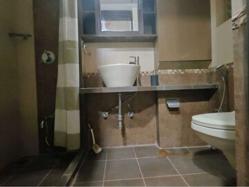 Bathroom in 3 BHK Apartment at Laxmi Raajvilas, Goregaon West – for Rent
