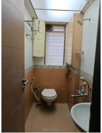 Bathroom in 3 BHK Apartment at Laxmi Raajvilas, Goregaon West – for Rent