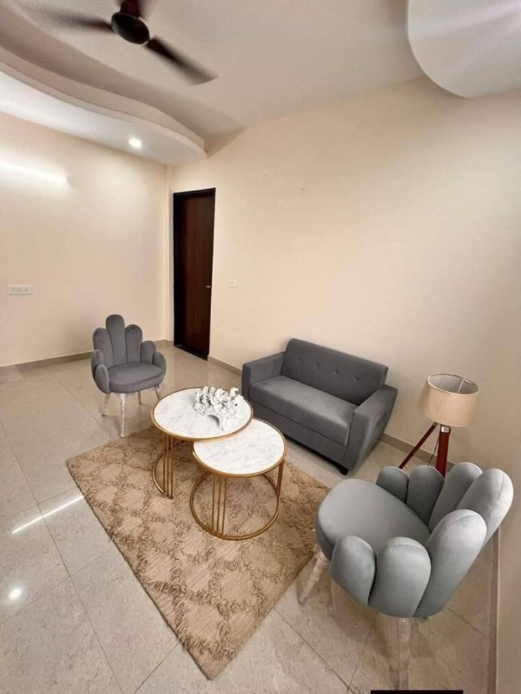 Living Room, saket 1 Bedroom 500 Sq.Ft. Builder Floor In Saket Delhi 10068530