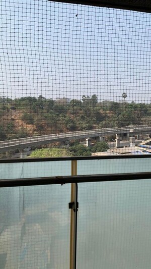 Balcony in 1.5 BHK Apartment at Hubtown Hill Crest, Andheri East – for Sale