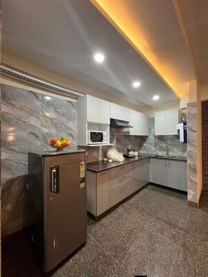 Kitchen in 1 BHK Builder Floor at Saket – for Rent