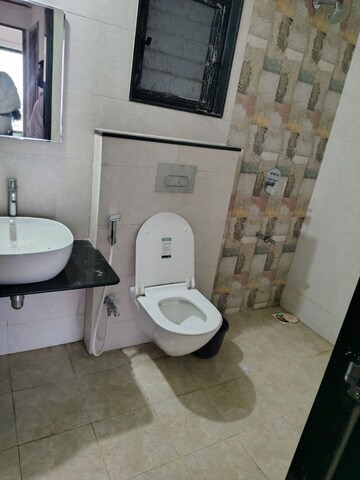 Bathroom in 3 BHK Apartment at Sai Aura Ville, Bavdhan – for Rent