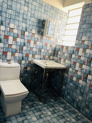 Bathroom in 1 BHK Independent House at Clement Town – for Rent