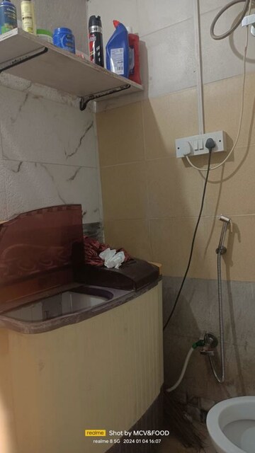 Bathroom in 2 BHK Builder Floor at Malviya Nagar – for Rent
