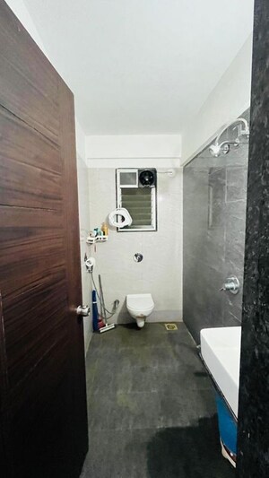 Bathroom in 2 BHK Apartment at 45 Shashwat Heights, Punawale – for Rent