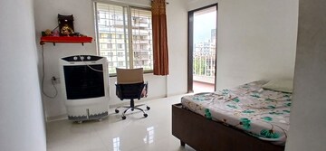 Master Bedroom in 2 BHK Apartment at Shraddha Twin Tower, Wakad – for Sale