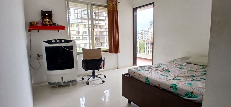Master Bedroom, shraddha-twin-tower 2 Bedroom 759 Sq.Ft. Apartment In Wakad Pune 10068612
