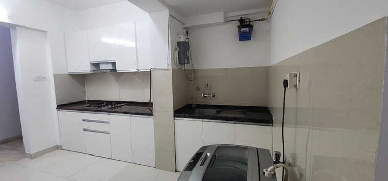 Kitchen, marvel-azure 3 Bedroom 1780 Sq.Ft. Apartment In Hadapsar Pune 10068624